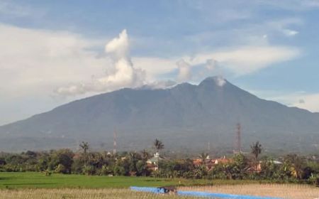 BPBD Imbau Lebak Waspadai Dampak Erupsi Gunung Salak, Khususnya Warga Sekitar TNGHS