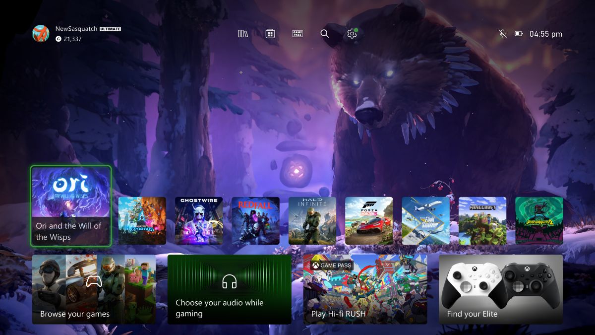 Microsoft Launches New Xbox Home Screen To Testers Starting This Week