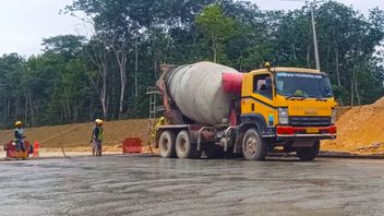 Connecting Jambi To Lampung, SIG Supply Beton Ready To Use For Bayung Lencir-Tempino Toll Road Construction