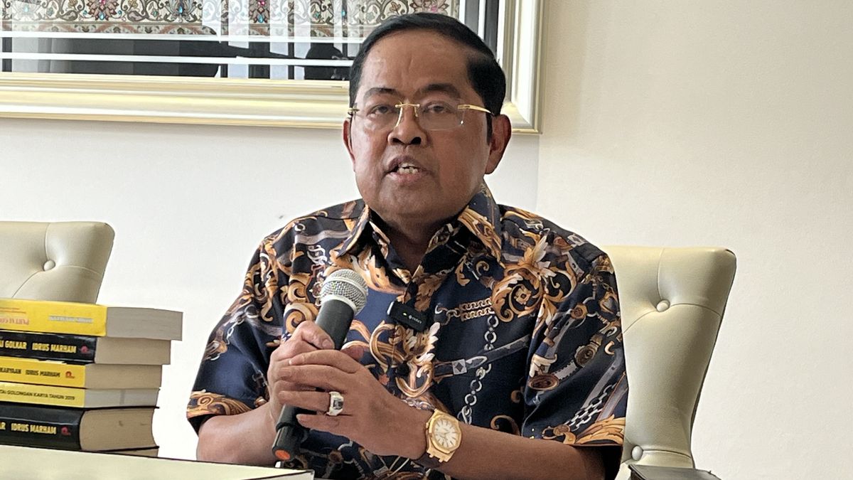 Idrus Marham a répondu à la question de Jokowi de devenir président du conseil d’administration si Bahlil était au point mort Golkar