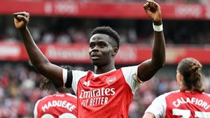 Arsenal Dapat Kabar Baik, Cedera Bukayo Saka Tak Separah Dugaan Awal
