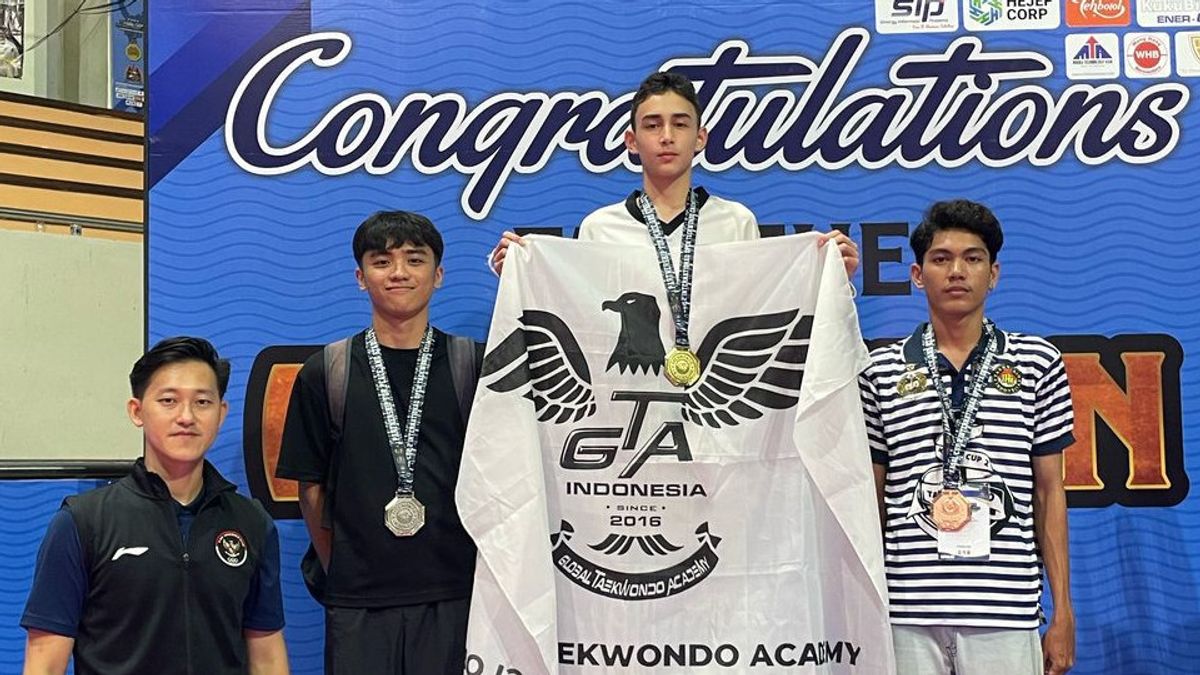 Teuku Zio Sabet Emas di Kasal Cup II, Harumkan Nama Indonesia