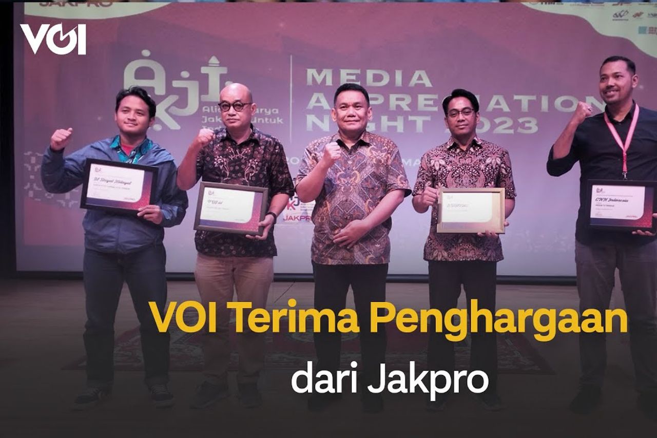 VIDEO: Ahead Of 4th Birthday, VOI Media Receives Award From Jakpro