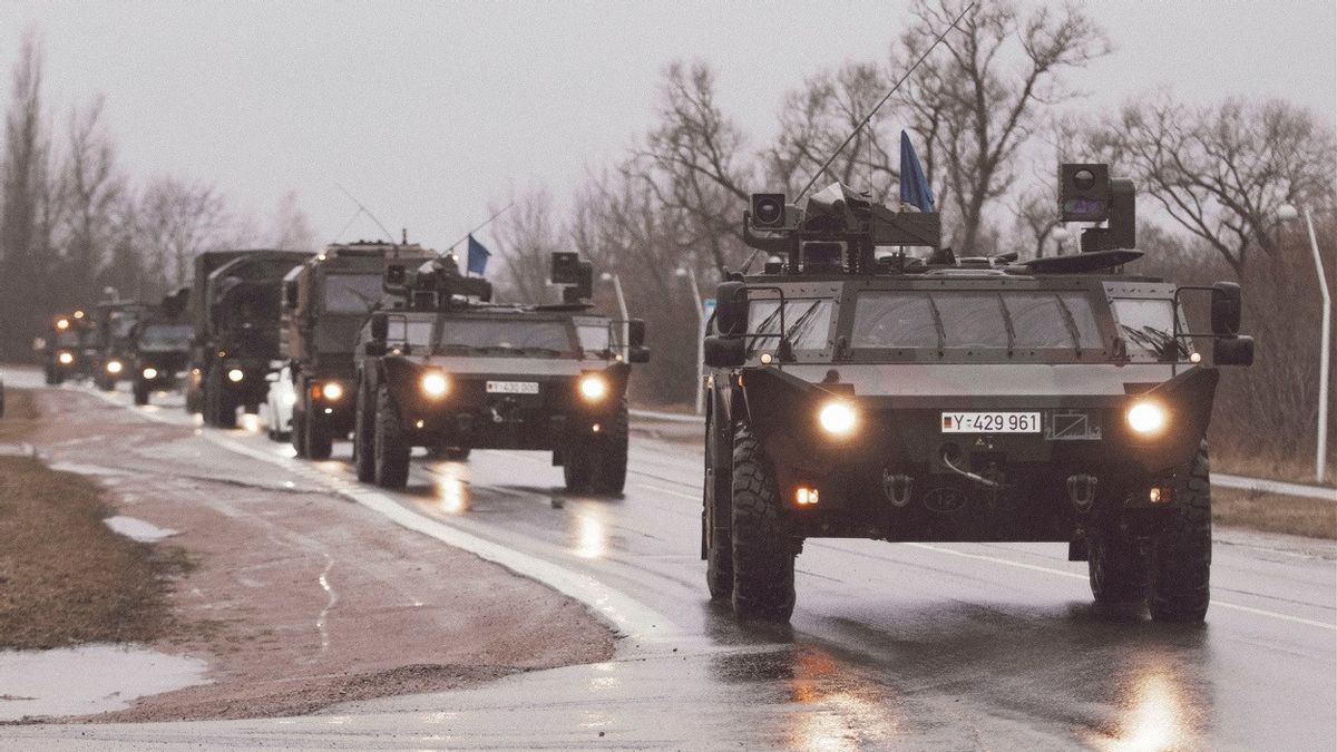 Perkuat Sayap Timur NATO, Konvoi Pertama Tentara Jerman Tiba di Lithuania