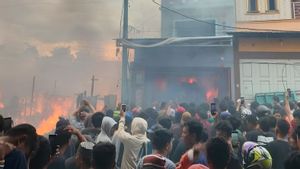 Pasar Masomba Palu Terbakar