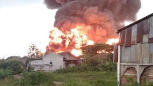 Ada 5 Kali Ledakan di Pabrik Thinner Tangerang, Warga Panik Takut Api Merambat ke Perumahan  