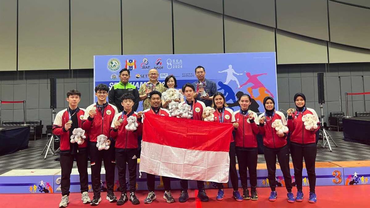 Indonesia Third Podium At SEATTC Thailand 2024