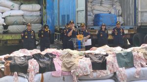 Tindak Tegas! Bea Cukai Amankan Kontainer Berisi Bermuatan Garmen Ilegal