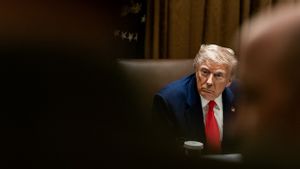 President Trump Calls Iran Involved In Hostage Negotiations In Gaza Strip