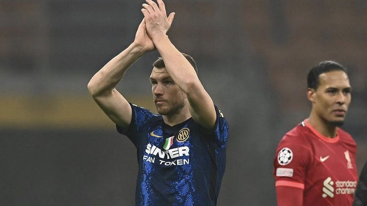 Sebut Penampilan Inter Tak Bisa Dibilang Buruk, Edin Dzeko: Kami Kalah Terhormat