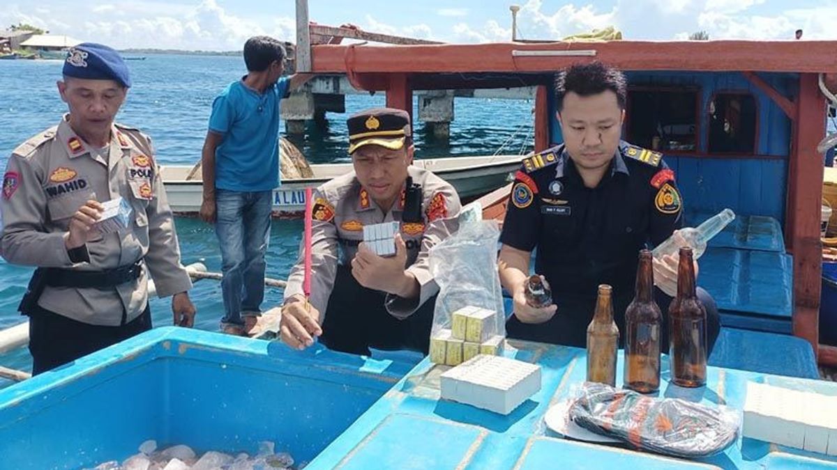 The Joint Team For Arresting Fish Bombing Ships Arrested In Aceh, Was Given Warning Shots