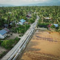 Perkuat Sektor Pertanian, Brantas Abipraya Garap Rehabilitasi Irigasi di Lampung Barat