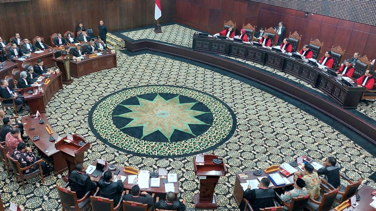 The Constitutional Court Accepts The Application Of Amicus Curiae From Academics, Asks For A Lawsuit For The Presidential Election To Be Decided By Adila