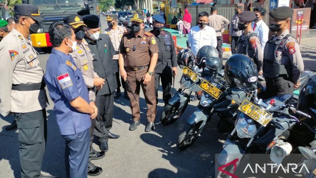 Polres Rejang Lebong Bengkulu为2022年开斋节假期安全部署了2个特别小组：反贝加尔小组和精确兰莫尔小组