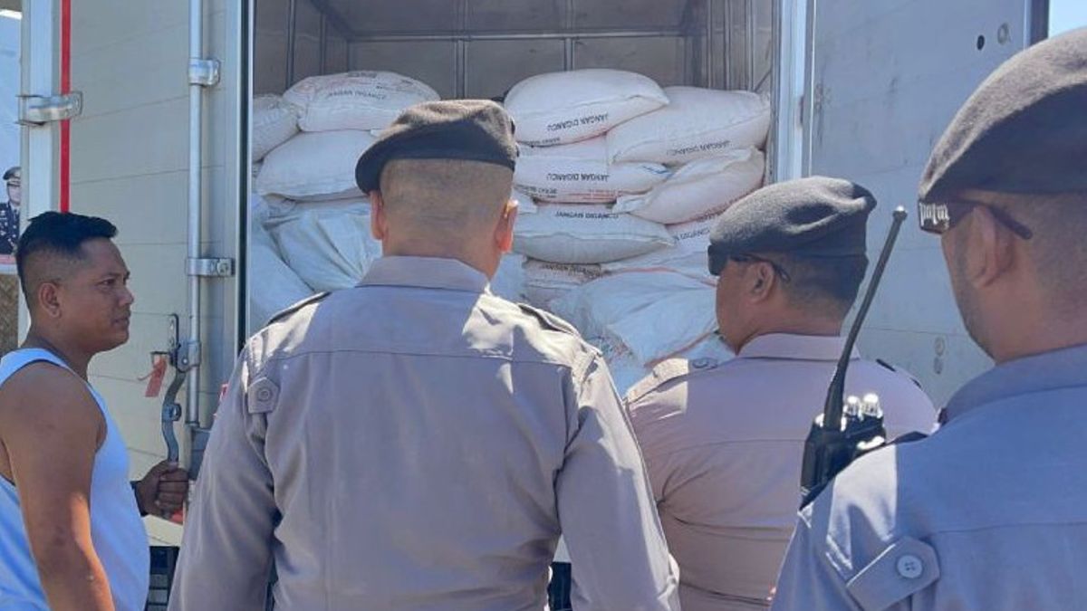 West Sumbawa Police Handle Case Of Smuggling 6 Tons Of Subsidized Fertilizer