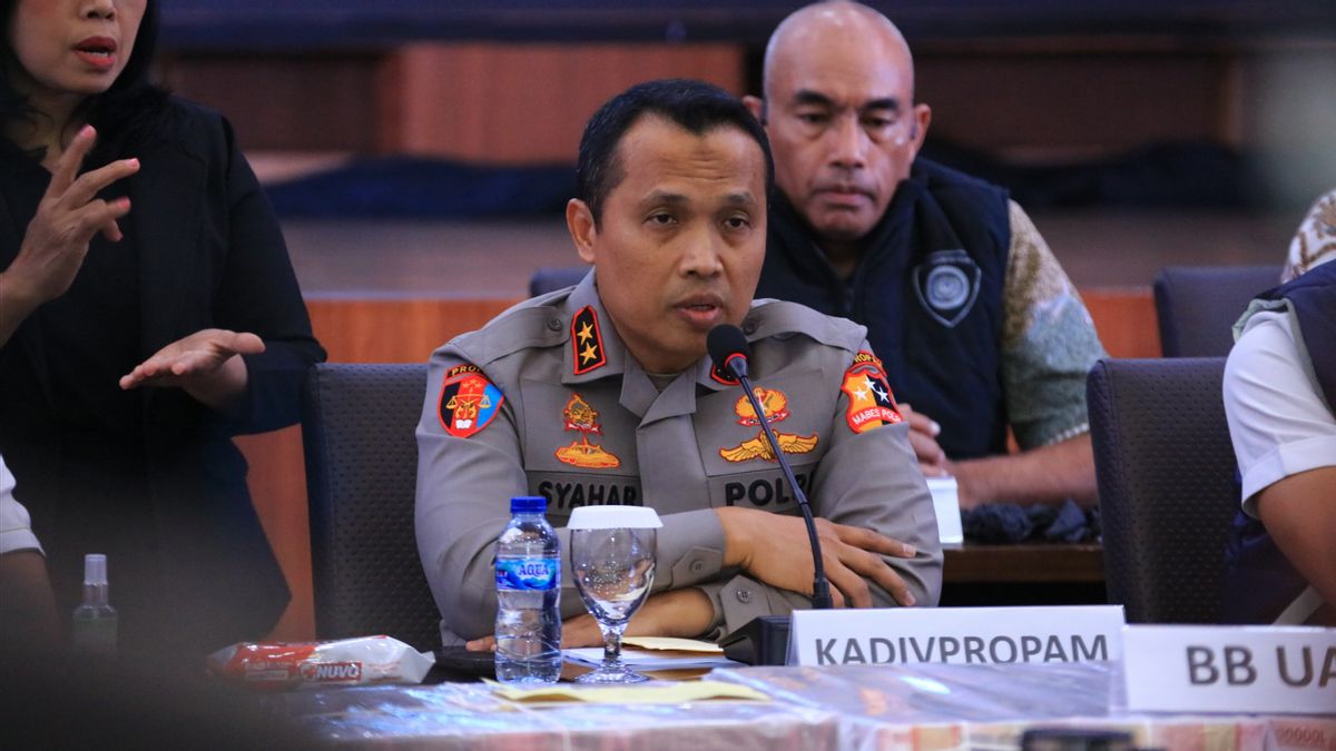 轮换行列,警察局长Tunjuk Irjen Syahardiantono Jadi Kabaintelkam