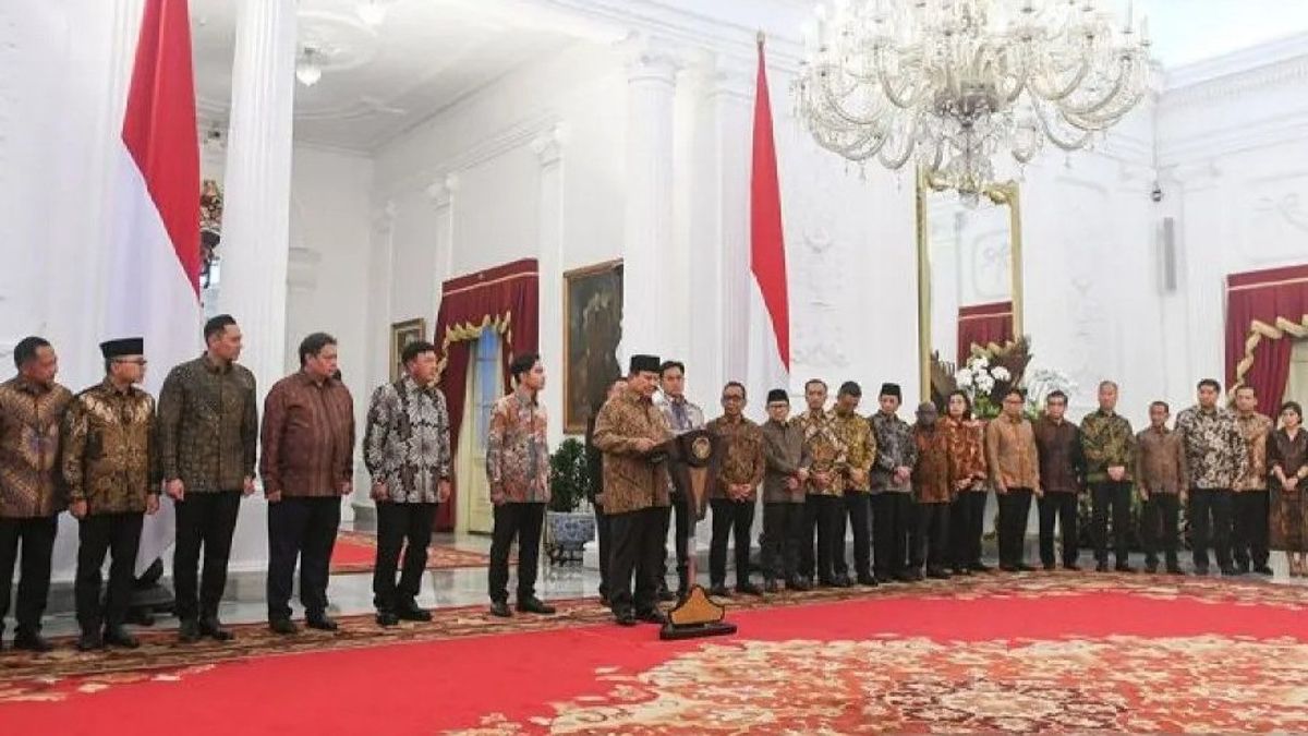 Calculating The Salaries Of The Minister And Deputy Minister Of The Prabowo Cabinet