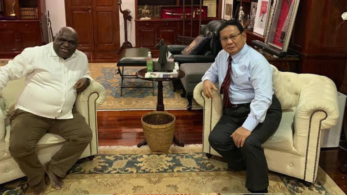 Prabowo Invites Natalius Pigai To Convince The World About Peace And Development In Papua