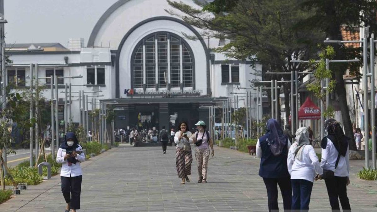Trotoar Revitalization In Jakarta Is Mostly Capai 70 Percent