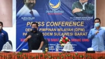 Gantikan Mantan Bupati Mamuju, Mantan Gubernur Pimpin Nasdem Sulbar