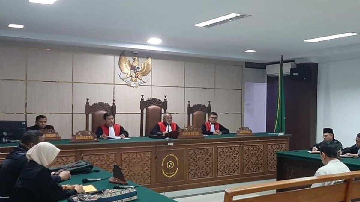 PN Banda Aceh refuse l’exception des accusés de corruption Zikir, l’audience est portée à la preuve