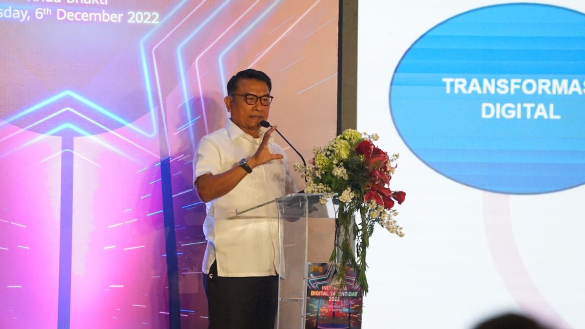 Moeldoko：印尼需要900万人才来加速数字化转型