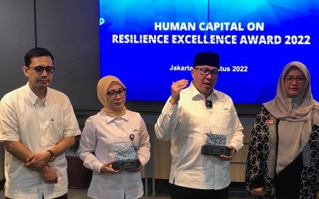 TASPEN Raih 3 Penghargaan Human Capital on Resilience Award 2022