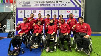 タイで開催されたパラ卓球世界選手権、インドネシアが6個のメダルを獲得