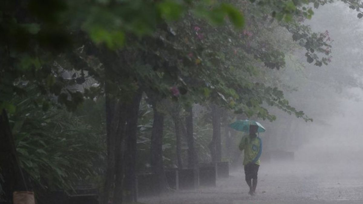 BMKG:周二下午大城市部分地区的雨