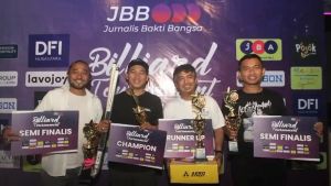Jurnalis Bakti Bangsa Gelar Turnamen Billiard Antarjurnalis di Jakarta