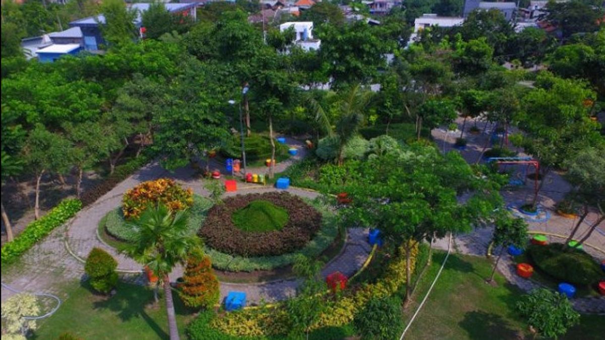 المستوى 1 PPKM، 8 حدائق في سورابايا ستفتح