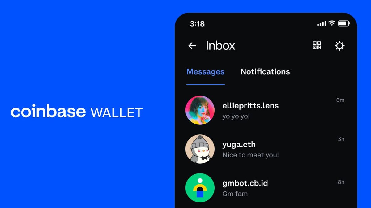 Coinbase Wallet Users Can Now Exchange Messages And Send Direct Coins On  The App