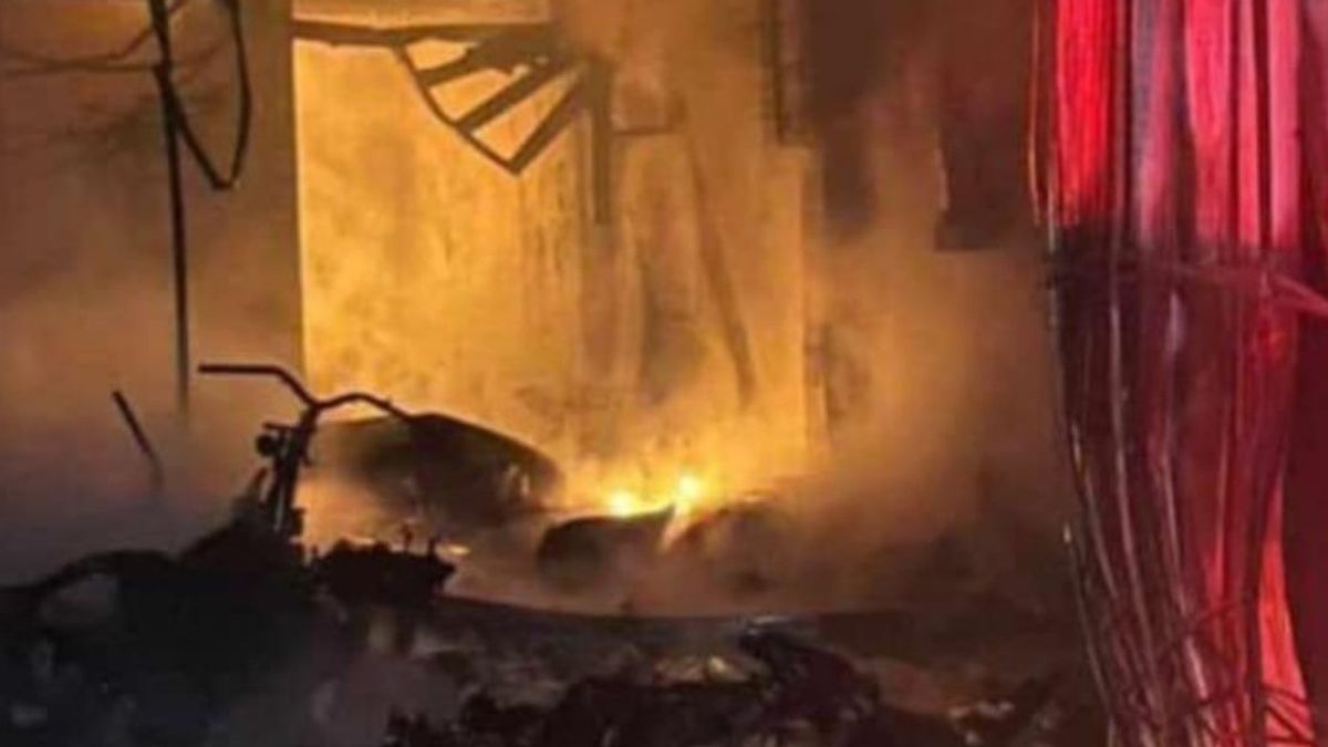 一个家庭被烧死：居民打破车间卷门以拯救受害者，基拉的邻居正在战斗