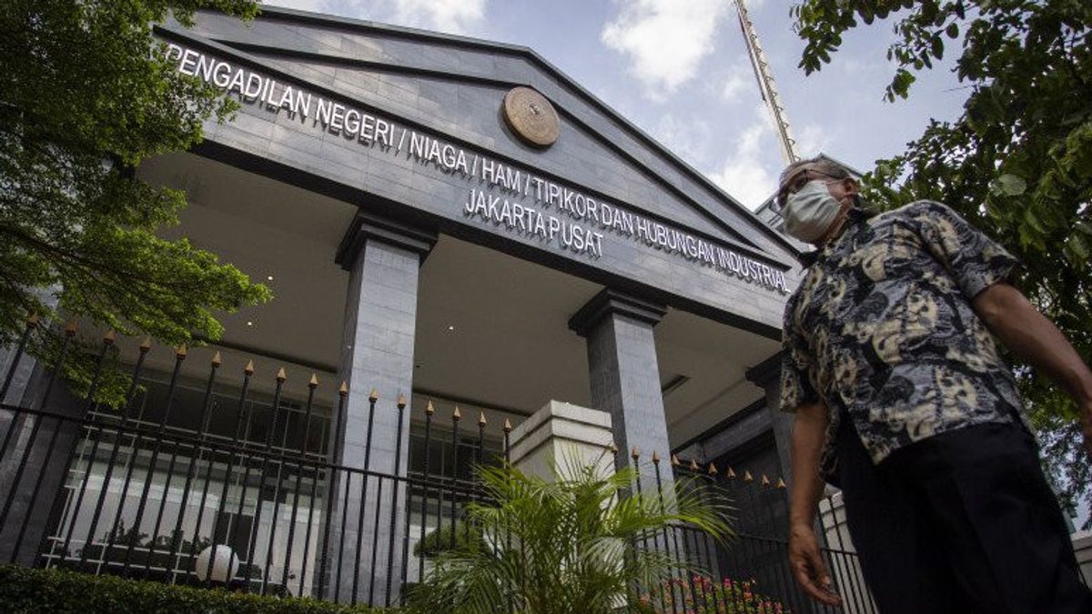 Juges Et Employés Positifs Pour COVID-19, Le Tribunal De District Du Centre De Jakarta Fermé à Nouveau