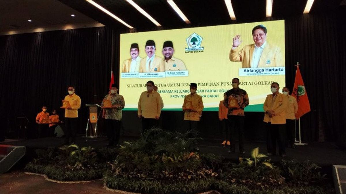 Airlangga Hartarto Asks West Sumatra Golkar To Prepare For 2024, DPD Talks About Presidential Candidates