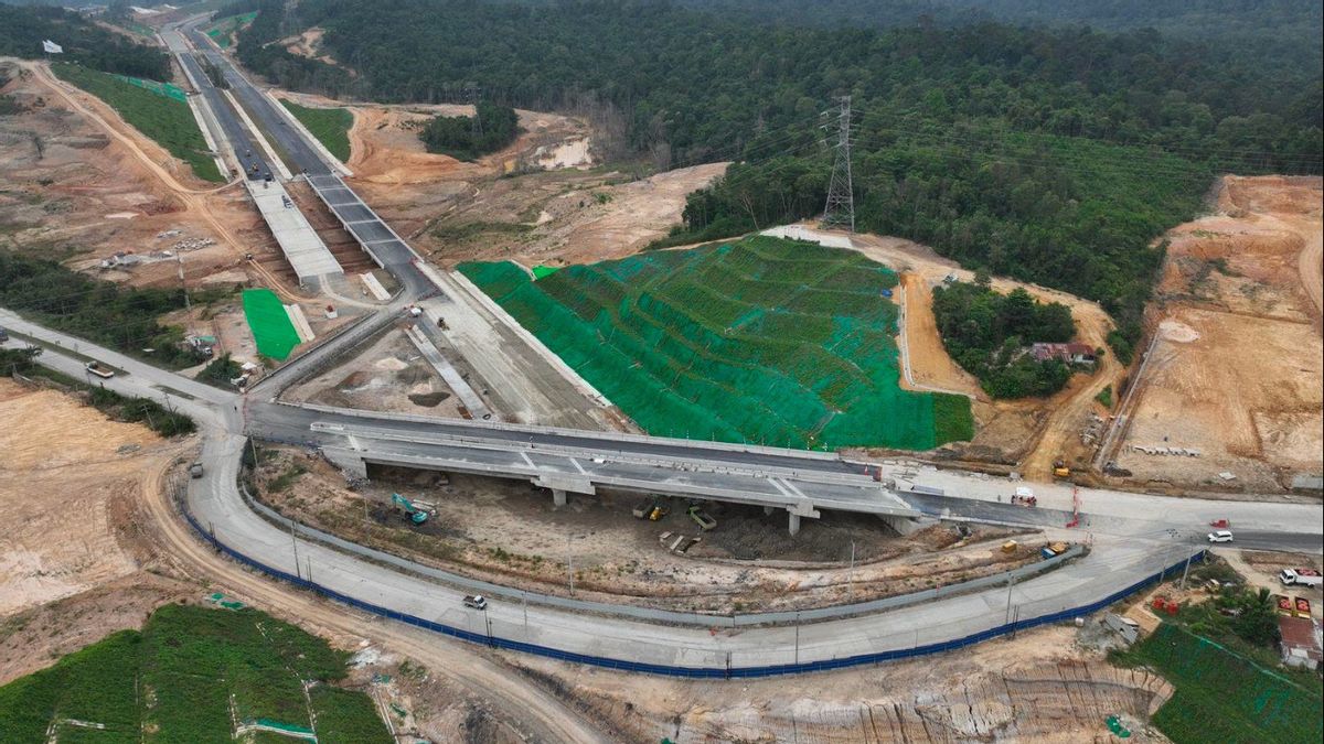 Ahead Of The 79th Anniversary Of The Republic Of Indonesia At IKN, Hutama Karya Ensures Readiness Of The Karangjoang-KKT Kariangau Toll Road