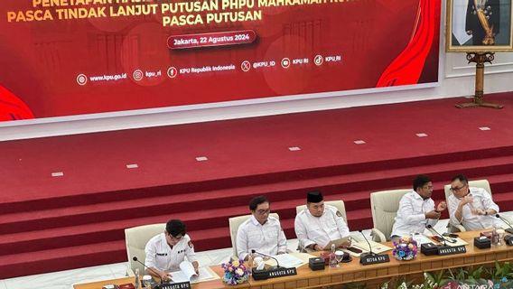 KPU Sets 2024 Election Results After The Constitutional Court's Decision