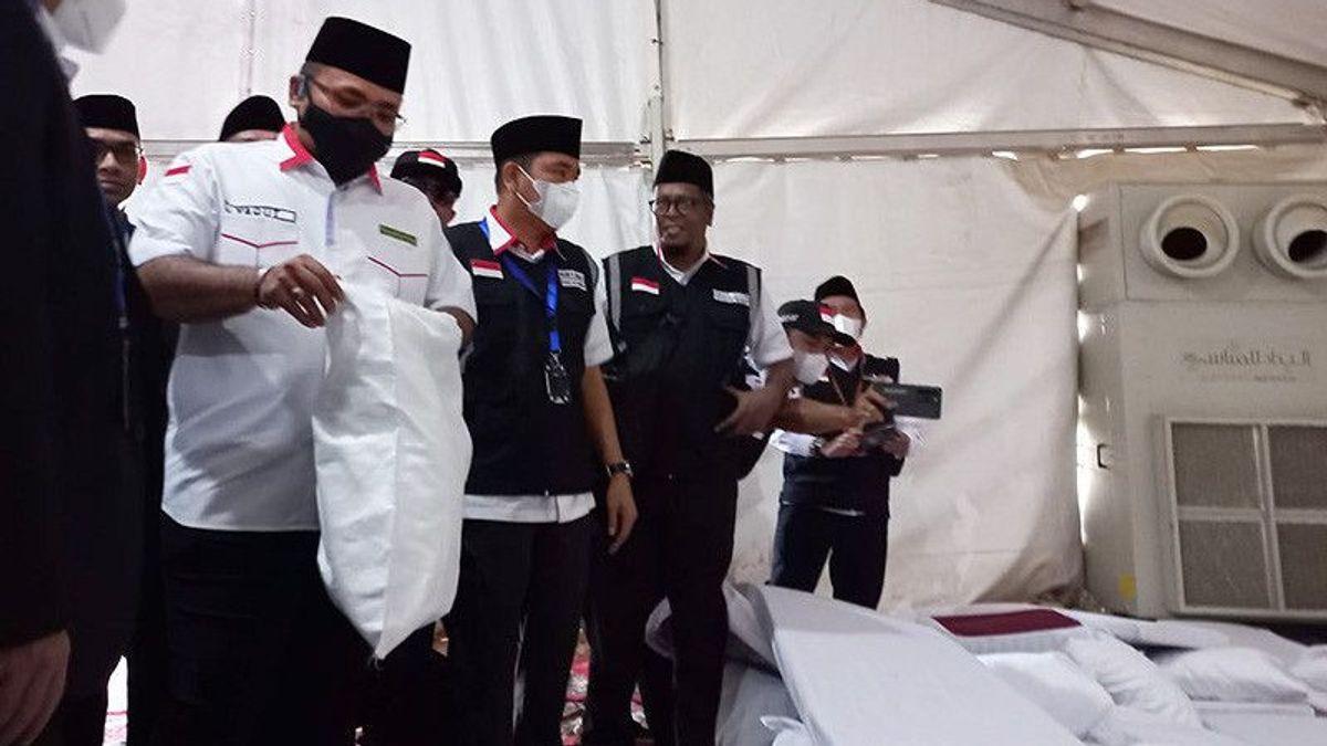 宗教省は、アラファでWukufに住む準備ができている巡礼者lebak Bantenの健康状態を保証します