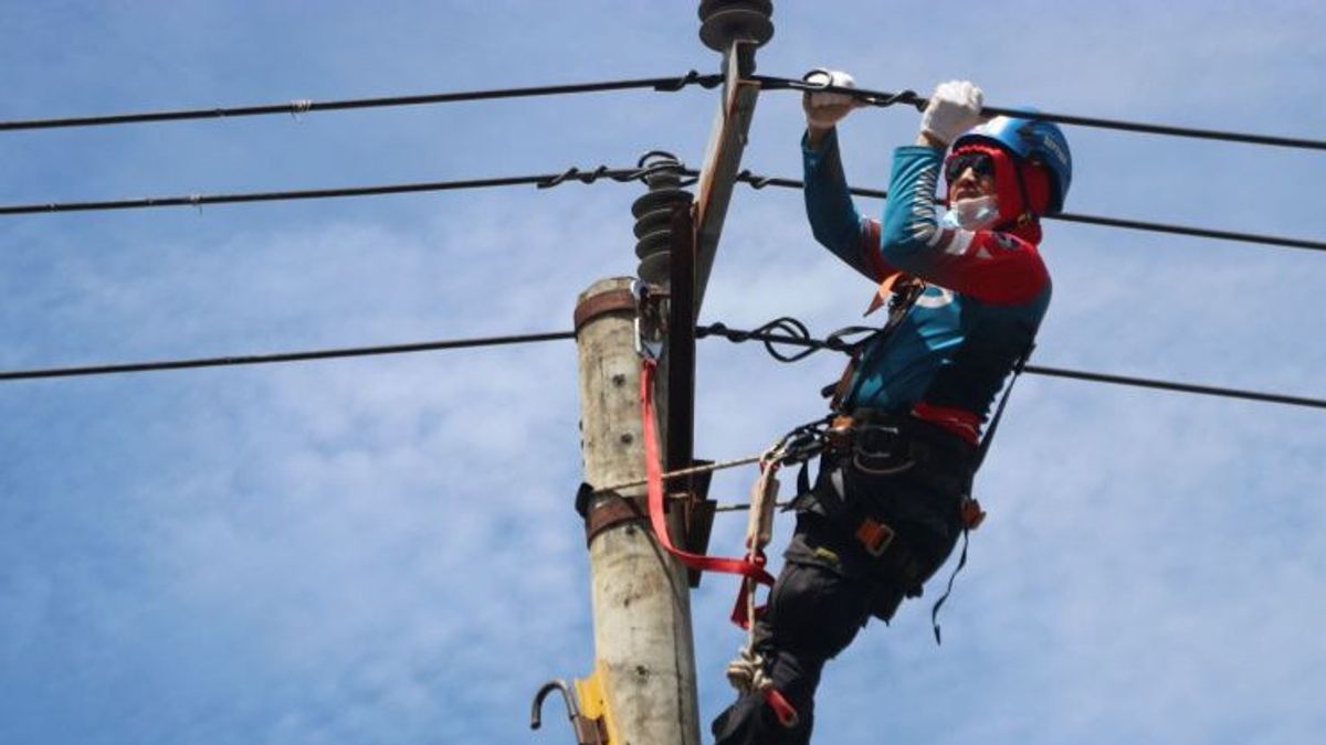 PLN نجحت في استعادة الكهرباء في سيتارو بعد ثوران بركان جبل الفضاء