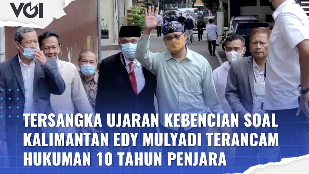 VIDEO: Jadi Tersangka, Edy Mulyadi Ditahan di Rutan Bareskrim Untuk 20 Hari Pertama