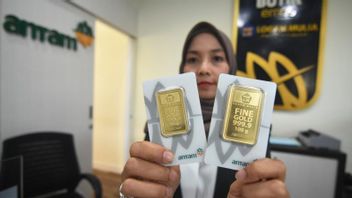 Antam's Gold Price Drops By IDR 4,000 To IDR 1,754,000 Per Gram