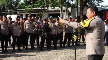 1.489 Personel Gabungan Jaga Gedung DPR RI untuk Hadapi Pendemo Hari Ini