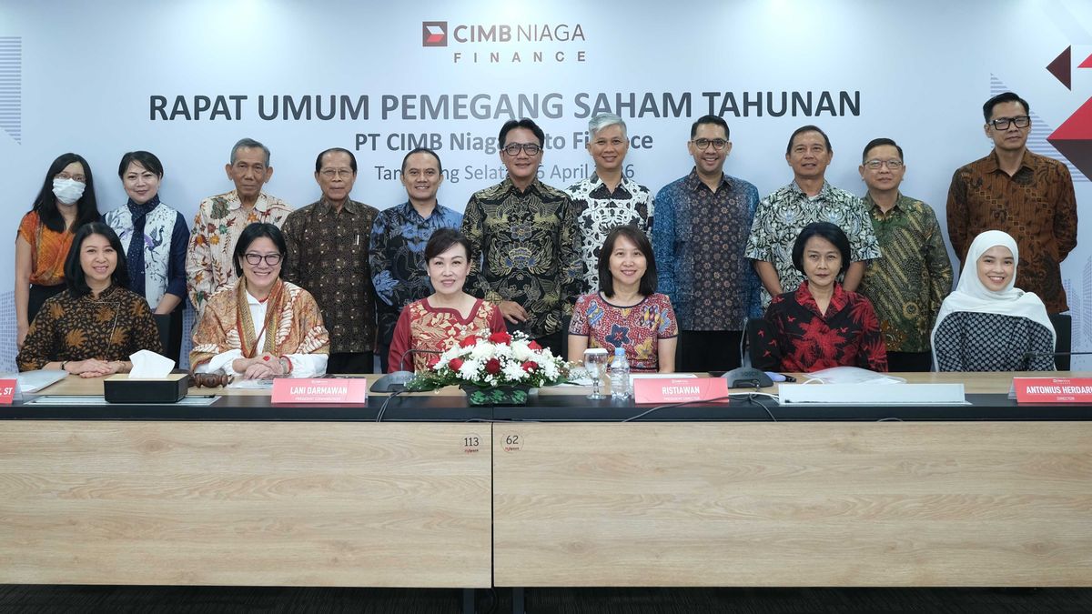 CIMB Niaga Finance organise une assemblée générale annuelle pour l'exercice 2025, en préservant la croissance des performances dans le contexte de la dynamique économique