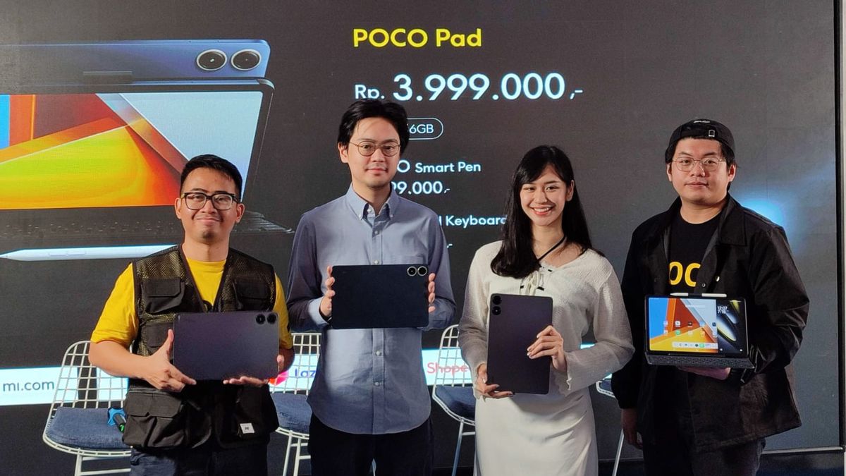 POCO Padがインドネシア市場に参入 し、タブレットの需要が高まっているため