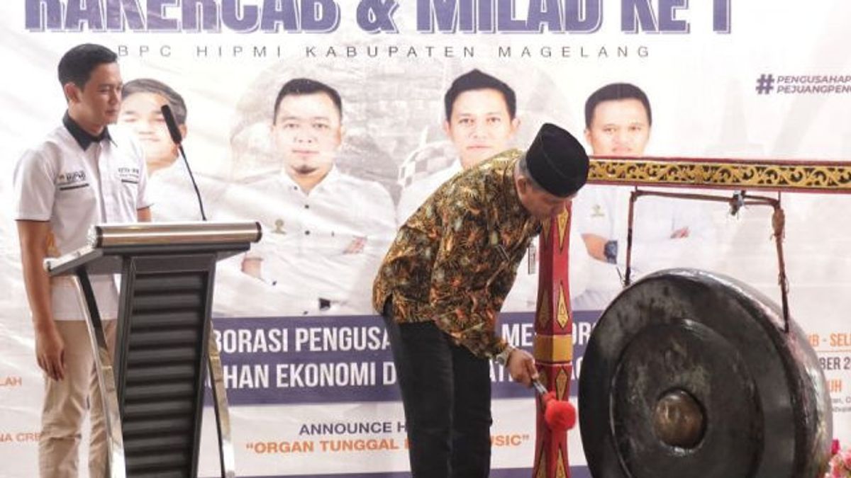 Hipmi Encourages Economic Growth In Magelang Regency