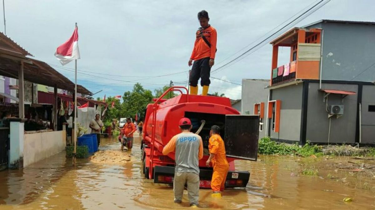 Location Of The New Capital City, North Penajam Paser, East Kalimantan Floods Again