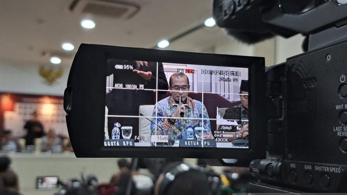 KPU:2024年大統領選挙のパスロン・カプレス・カワプレの決定はまだ予定通りです