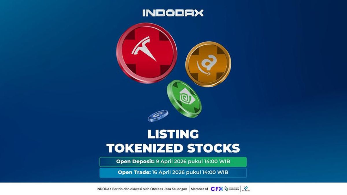 INDODAX推出代币化股票，扩大投资者对基于区块链的全球资产的访问