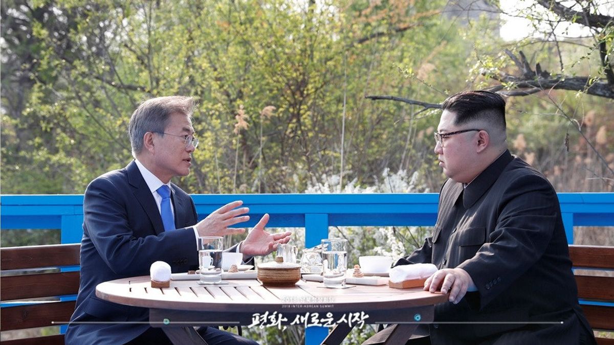Jabatannya Berakhir Mei Mendatang, Presiden Korea Janjikan Terobosan Diplomatik Perdamaian dengan Korea Utara