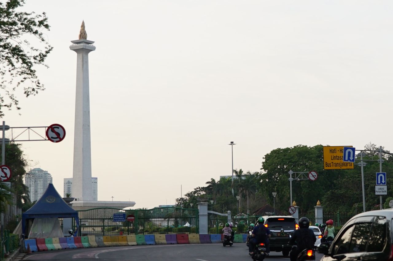 Location Of Monas Explosion Combed By DKI Pemprov UPT Officers
